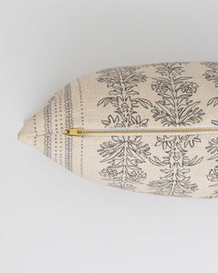 Demi Floral Stripe Pillow Cover