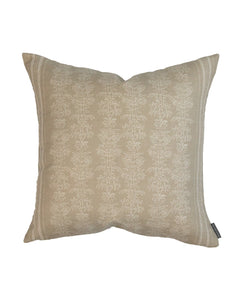 Demi Floral Stripe Pillow Cover