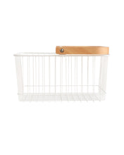 Load image into Gallery viewer, Wood Handled Storage Baskets
