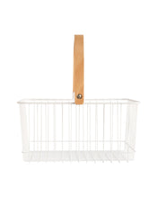 Load image into Gallery viewer, Wood Handled Storage Baskets
